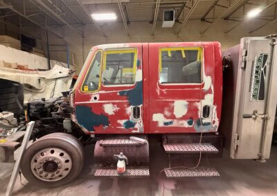 International Truck Red
